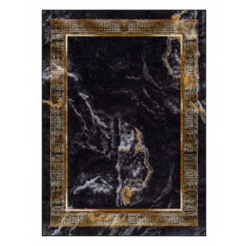 Dywany Łuszczów Kusový koberec Miro 51278.809 Marble black / gold - 120x170 cm