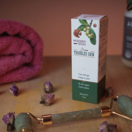 Sérum na problematickou pleť s tamanovým a marulovým olejem Wooden Spoon 30 ml