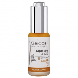 Rostlinný elixír BIO Squalene + Q10 SALOOS Naturcosmetics 20 ml