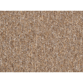 AKCE: 130x260 cm Metrážový koberec Artik / 858 světle hnědý - S obšitím cm