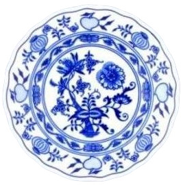 Český porcelán Cibulák Dezertní talíř 17 cm
