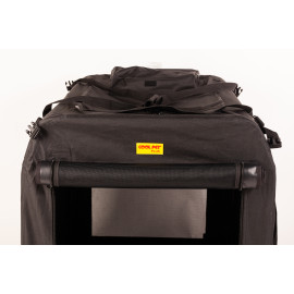 Skládací box,kenelka COOL PET PLUS černá velikost přepravního boxu: 3XL 102*69*80cm