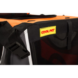 Skládací box, kenelka cestovní COOL PET oranžová Velikost přepravního boxu: XL 82*59*59cm