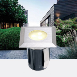 Garden Lights Atria LED zápustné pojezdové orientační svítidlo na 12V 0,5W teplá bílá, Garden Lights