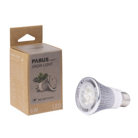 VENSO EcoSolutions Pěstební LED 6W, celoroční osvětlení rostlin v interiéru, E27, 230V