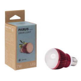 VENSO EcoSolutions Pěstební LED 7W, osvětlení pro přezimování exotických rostlin, E27, 230V