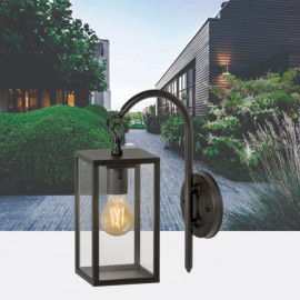 Garden Lights Columba, zahradní nástěnné svítidlo s lucernou na 12V, retro LED 4W, Garden Lights