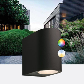 Garden Lights Gilvus Plus černý, chytré zahradní nástěnné LED světlo 5W 12V, Garden Lights