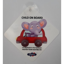 Klippan Značka Child on board / Dítě v autě