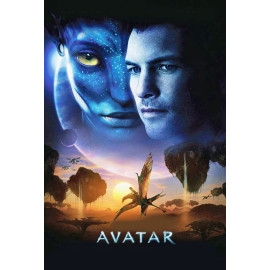 Plechová cedule Avatar Velikost: A4 (30 x 20 cm)
