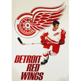 Plechová cedule Detroit Red Wings Velikost: A4 (30 x 20 cm)