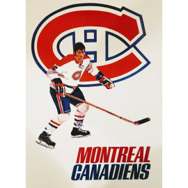 Plechová cedule Montreal Canadiens Velikost: A4 (30 x 20 cm)