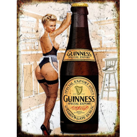 Plechová cedule Guinness Velikost: A5 (20 x 15 cm)