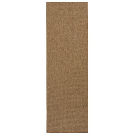 BT Carpet - Hanse Home koberce Běhoun Nature 103530 Hnědý – na ven i na doma - 80x350 cm