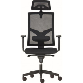 Alba CR Kancelářská židle GAME šéf s 3D podhlavníkem