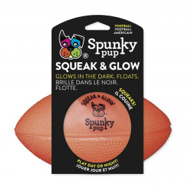 Spunky Pup Svítící fotbalový míč Spunky Pup 13cm