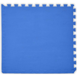 BABY Pěnový koberec tl. 2 cm - tmavě modrý 1 díl s okraji