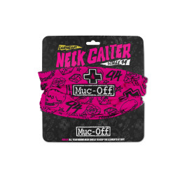 MUC-OFF LIGHTWEIGHT NECK GAITER - Stylový šátek Muc-Off Barva: Růžová