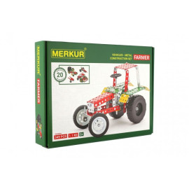 Merkur Toys Stavebnice MERKUR Farmer Set 20 modelů  36x27x5,5cm