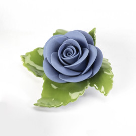 Aelteste Volkstedter Modrá porcelánová růže