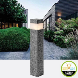 Garden Lights Atera, stojací zahradní 12V osvětlení v imitaci betonu, Garden Lights