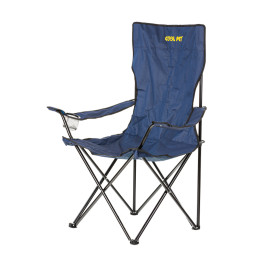 Židle kempinková, rybářská, pro vystavovatele XXL Barva: modrá