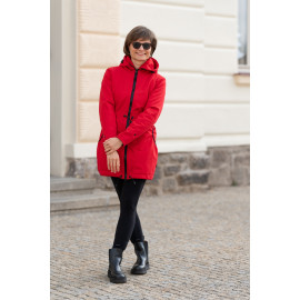 Dámský softshellový kabát AnyTime 3v1 Oriclo červený Velikost: L/XL