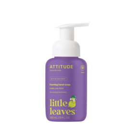 Dětské pěnivé mýdlo na ruce ATTITUDE Little leaves s vůní vanilky a hrušky 295ml