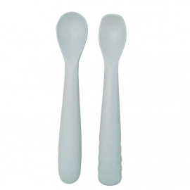 Silikonové lžičky B-Spoon Shape 2ks Grey
