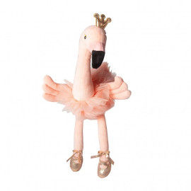 Látková BALLERINA Flamingo 25cm