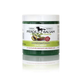 Koňský masážní bylinný gel hřejivý HerbExtract 500ml