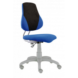 Alba CR Dětská židle Fuxo V-line Modro-šedá