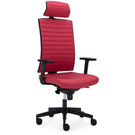 Alba CR Kancelářská židle GAME VIP celočalouněný s nosností až 150kg červená Lucky 1004