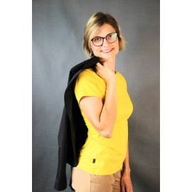Kojící tričko Melody Oriclo Modal žluté Velikost: XL