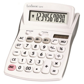 Lexibook 10místná kalkulačka s nastavitelným úhlem obrazovky