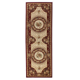 Nouristan - Hanse Home koberce Běhoun Herat 105994 Red Cream - 80x240 cm