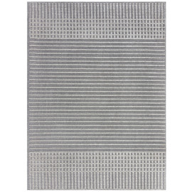 Flair Rugs koberce Kusový koberec Verve Elton Stripe Grey - 200x320 cm