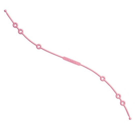 Univerzální silikonová šňůrka Pink
