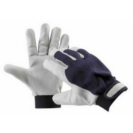 RUKAVICE PELICAN BLUE kozinka kombinované, suchý zip / PELICANBLUE08