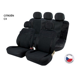 Autopotahy Perfetto AL Citroën C4 černá