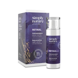 Simply Nature by Clochee Omlazující noční sérum s retinalem pro zralou pleť 30 ml