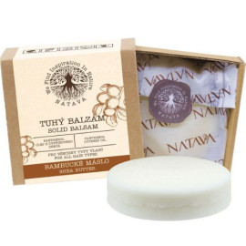 Tuhý balzám na vlasy Bambucké máslo Natava 75g