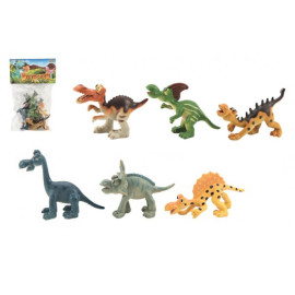 Teddies Dinosauři veselí plast 9-11cm