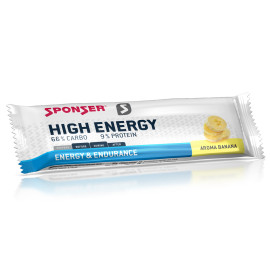 SPONSER HIGH ENERGY BAR 45 g - Profi energetická tyčinka Příchuť: Banana