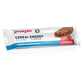 SPONSER CEREAL ENERGY BAR Strawberry 40 g - Jahodová cereální tyčinka