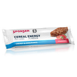 SPONSER CEREAL ENERGY BAR Strawberry 40 g - Jahodová cereální tyčinka