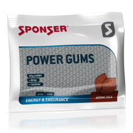 SPONSER POWER GUMS 10 ks - Energetičtí gumídci Příchuť: Cola