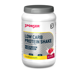 SPONSER LOW CARB PROTEIN SHAKE 550 g - Low carb proteinový nápoj Příchuť: Raspberry