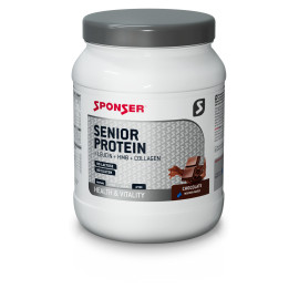 SPONSER SENIOR PROTEIN 455 g - Proteinový nápoj s kolagenem Příchuť: Chocolate