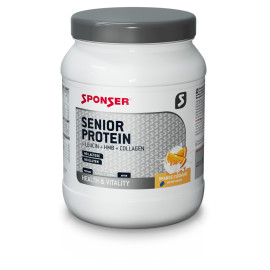 SPONSER SENIOR PROTEIN 455 g - Proteinový nápoj s kolagenem Příchuť: Orange-Yoghurt